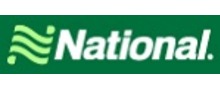 National Car Rental brand logo for reviews of car rental and other services